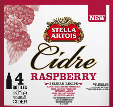 Stella Artois Cidre Framboos